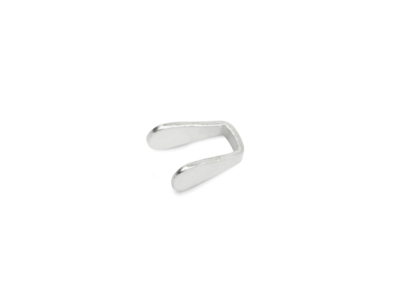 Sterling Silver Flat End Cap 2.5mm