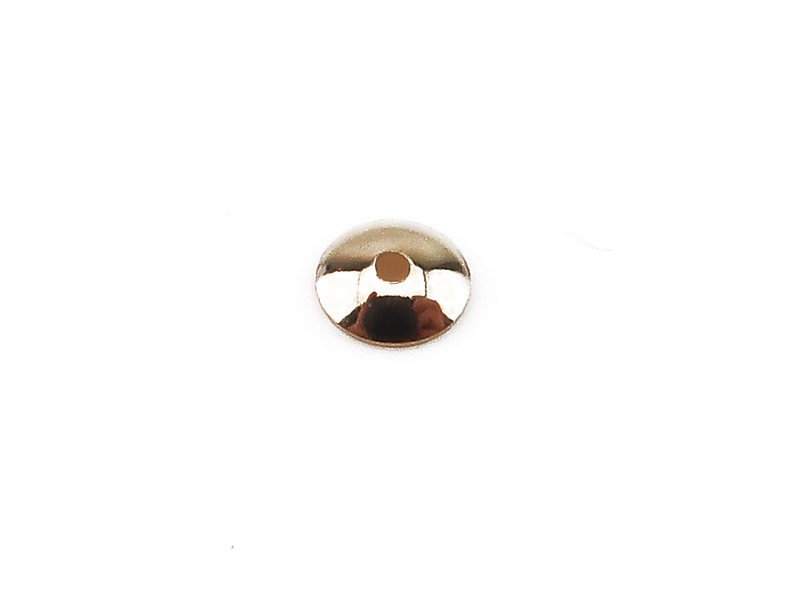 9K Gold Bead Cap 3mm