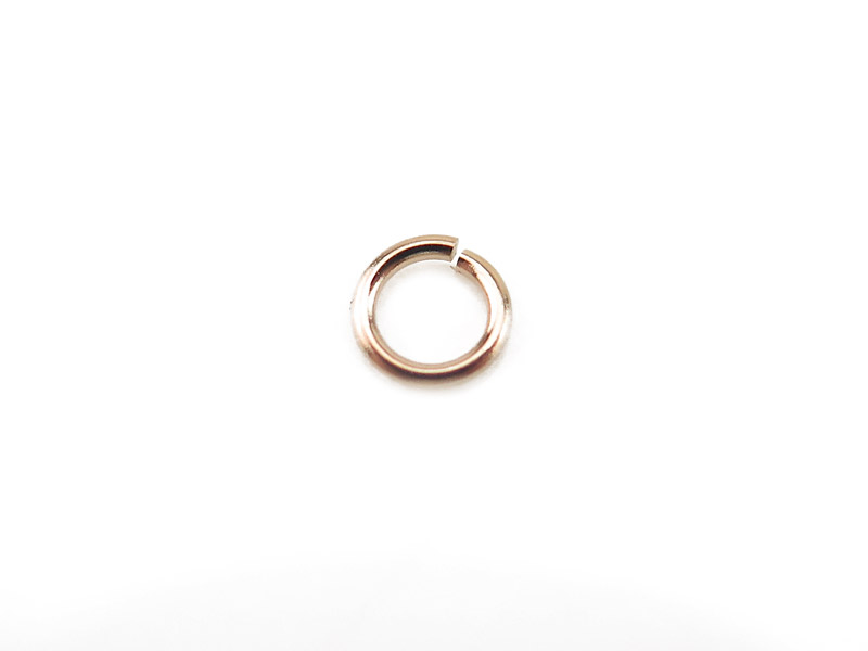 9K Gold Open Jump Ring 4mm ~ 22g