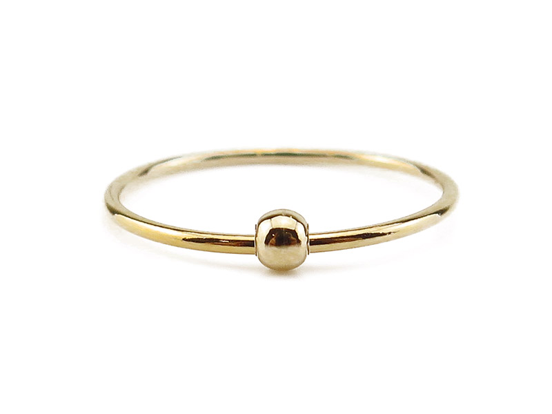 Gold Filled Spinner Ring ~ Size J