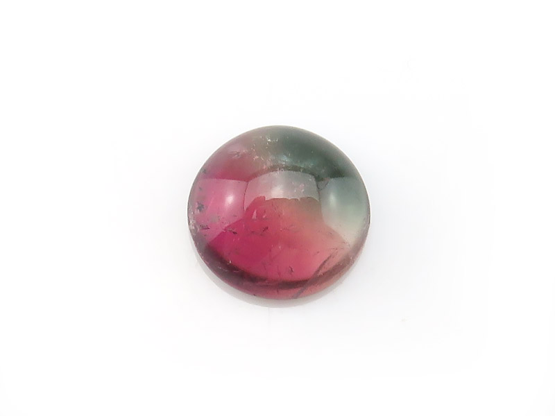 Fair Mined Watermelon Tourmaline Round Cabochon 9mm