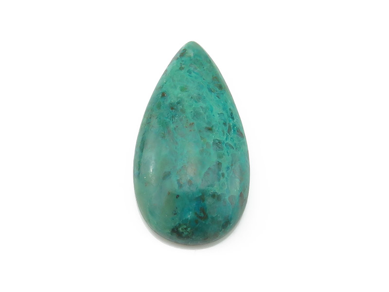 Chrysocolla Pear Cabochon 28mm x 15mm