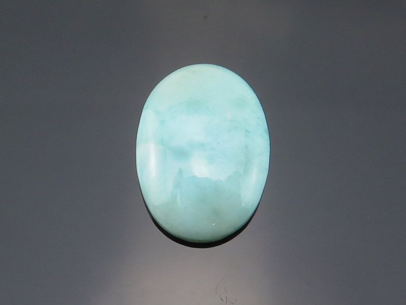 Larimar Oval Cabochon 18mm x 13mm