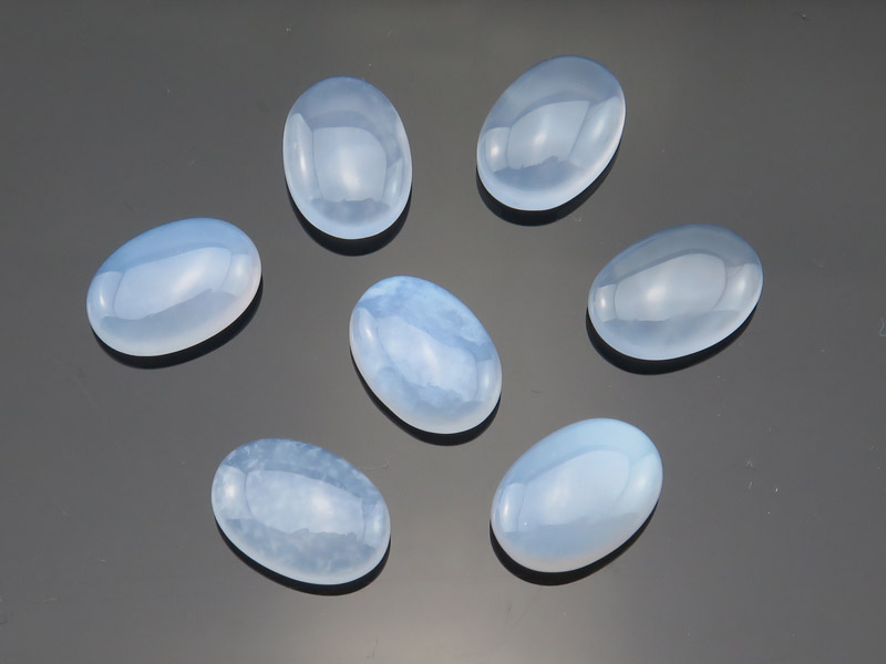 Chalcedony Oval Cabochon 14mm x 10mm
