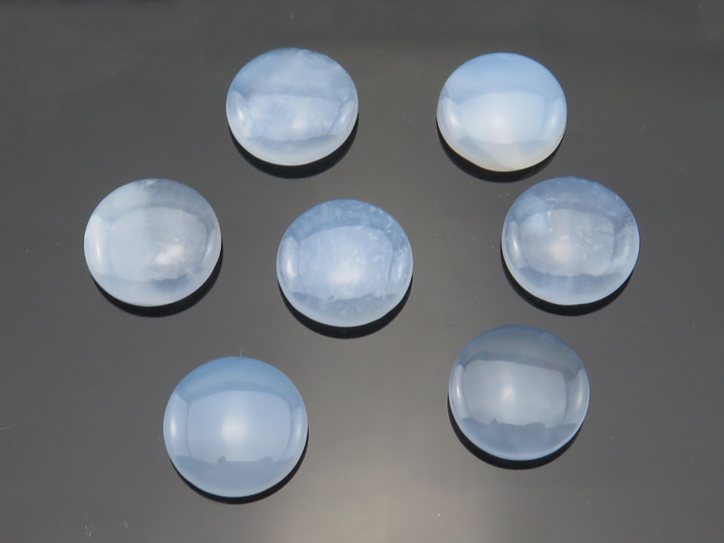 Chalcedony Round Cabochon 15mm