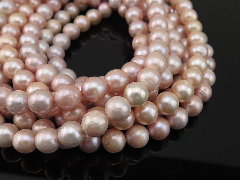 Freshwater Ming Pearl Baroque Beads 9.5-11mm ~ 16'' Strand