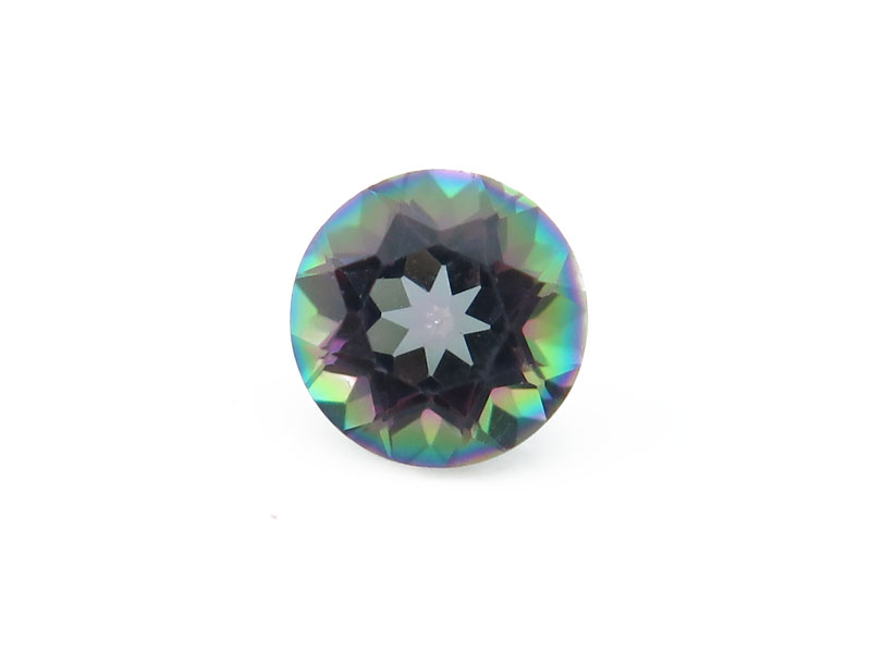 Mystic Topaz Faceted Round ~ Various Sizes