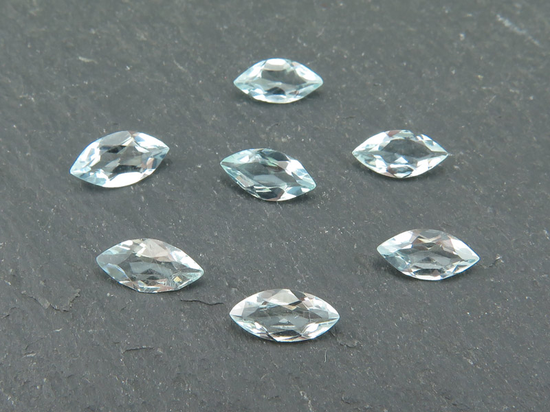 Aquamarine Faceted Marquise 8mm