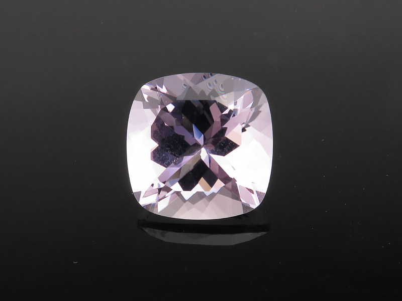 Pink Amethyst Cushion Cut 14mm