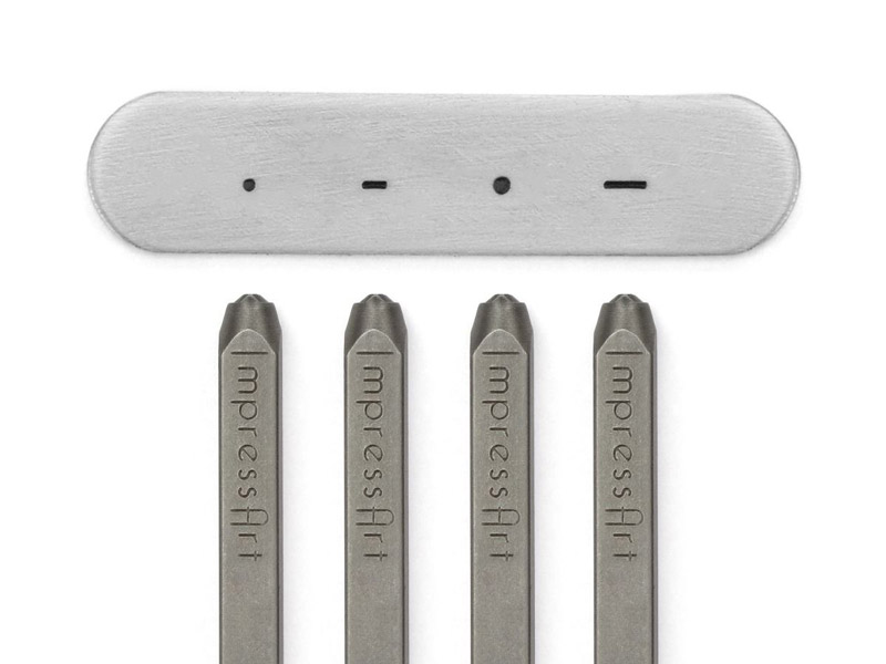 ImpressArt Morse Code Stamp Set