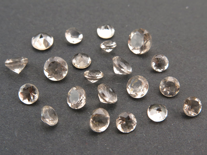 Fair Mined Scottish Smoky Quartz Faceted Round ~ Various Sizes