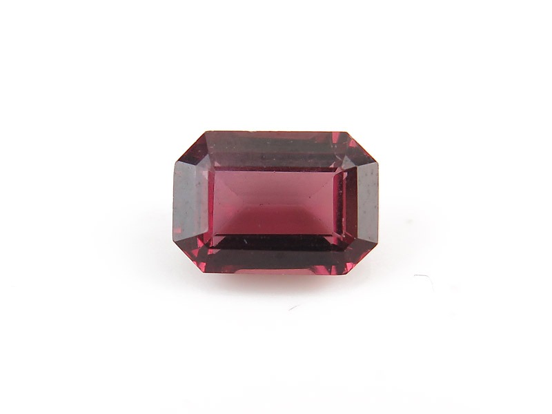 Fair Mined Rhodolite Garnet Emerald Cut 9.25mm