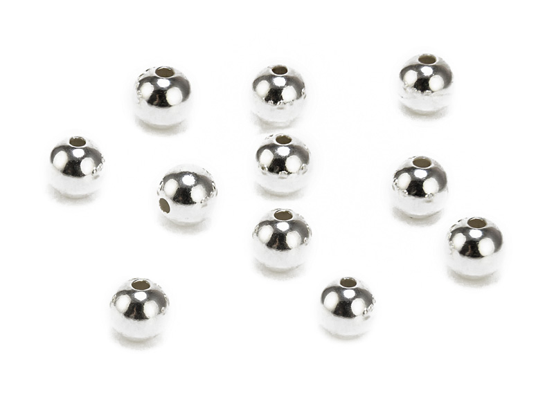Sterling Silver Round Bead 5mm