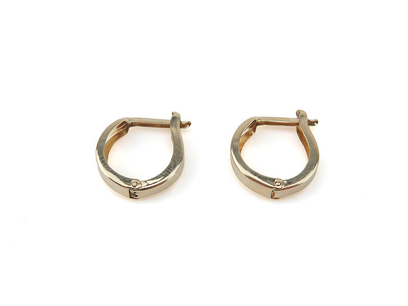 Hook Earrings 14k Wholesale Jewelry 14K Gold Filled Hinged Huggie