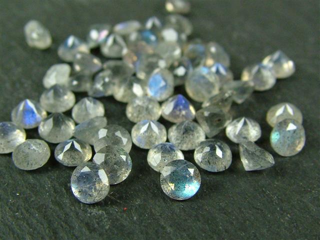 Labradorite Faceted Round ~ Various Sizes