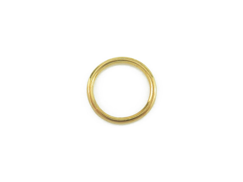 Gold Vermeil Closed Jump Ring 5mm ~ 20ga