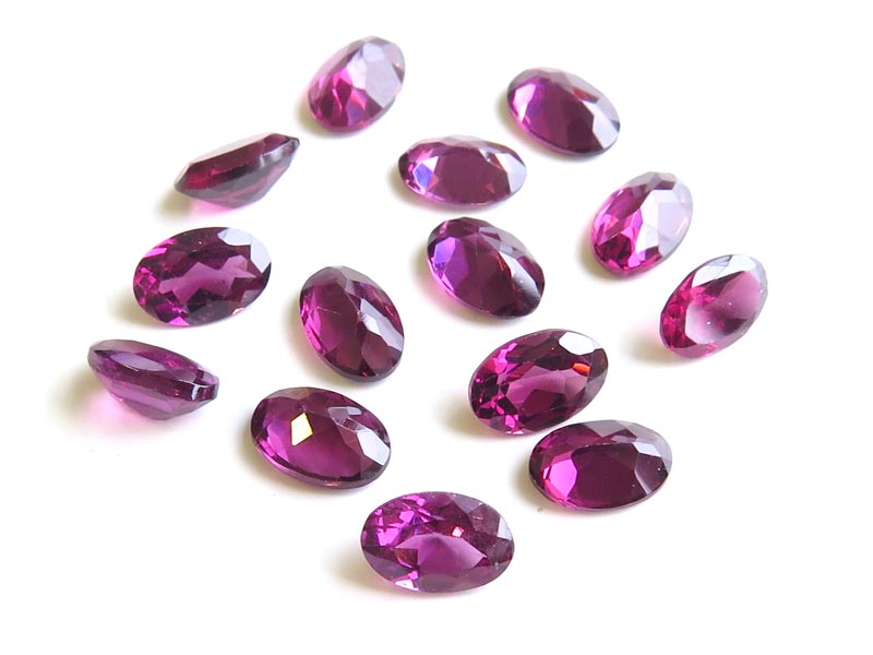 Rhodolite Garnet Faceted Oval ~ Various Sizes