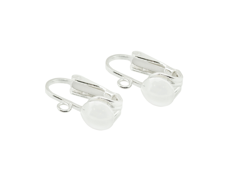 Sterling Silver Ear Clip for Non Pierced Ears ~ PAIR