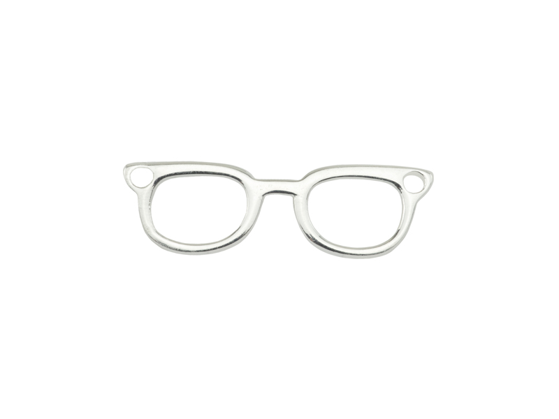 Sterling Silver Glasses Connector 17mm
