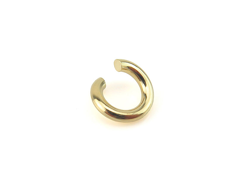 100 Handmade Non Tarnishing 18kt Gold Colored Jump Rings You