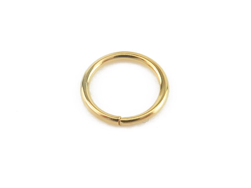 Gold Vermeil Open Jump Ring 6mm ~ 22ga