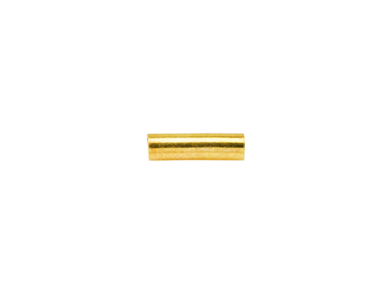 Gold Vermeil Straight Tube 7mm