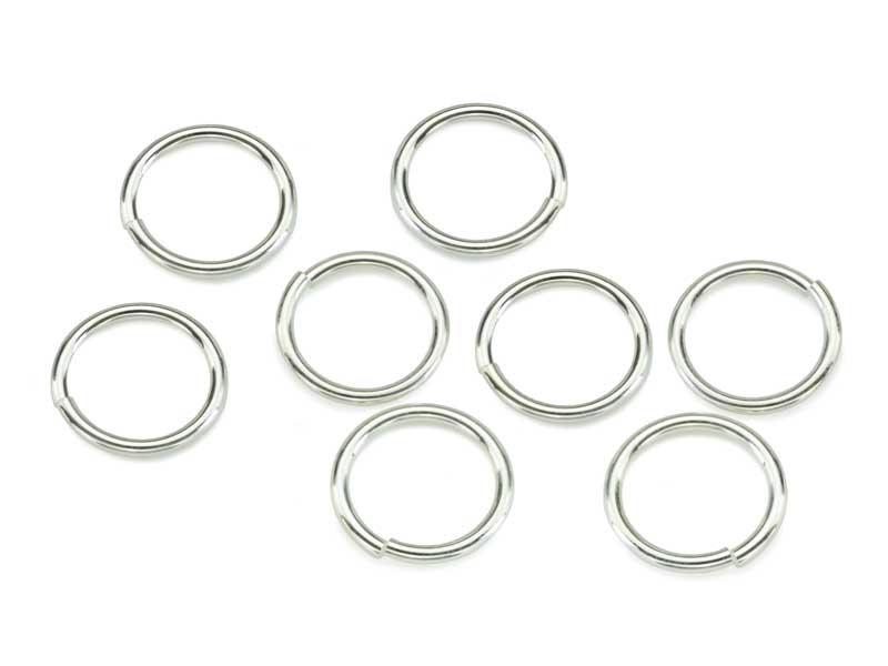 Sterling Silver Open Jump Ring 7mm ~ 20ga ~ Pack of 10