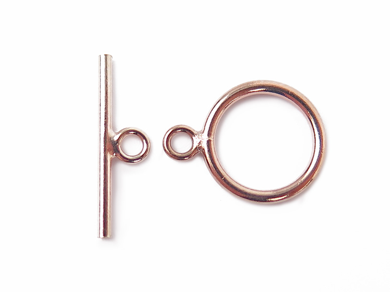 Rose Gold Filled Toggle Clasp 11mm