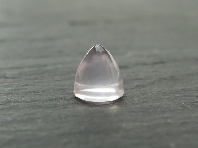 Rose Quartz Bullet Cabochon 5mm