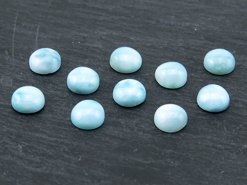 Larimar Round Cabochon ~ Various Sizes