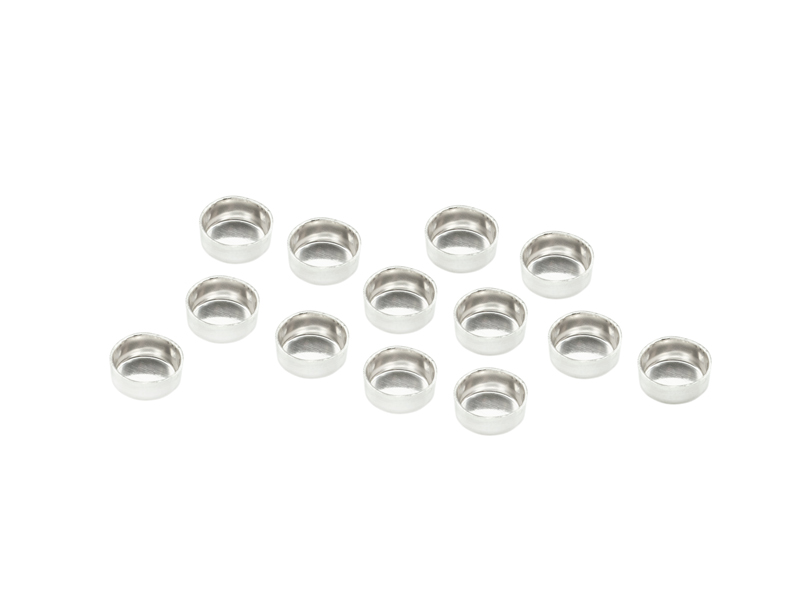 Sterling Silver Bezel Cup Setting 4mm