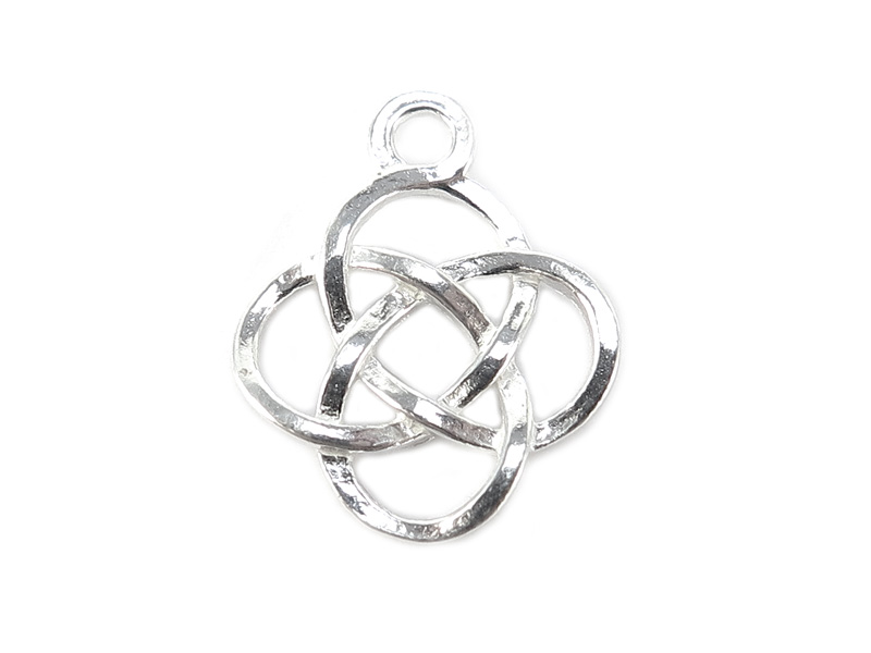 Sterling Silver Celtic Pendant 14.5mm