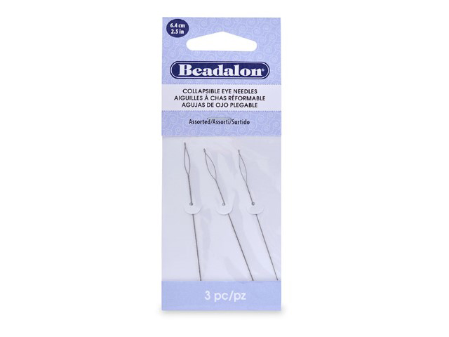 Beadalon Collapsible Eye Needles ~ Assorted Sizes