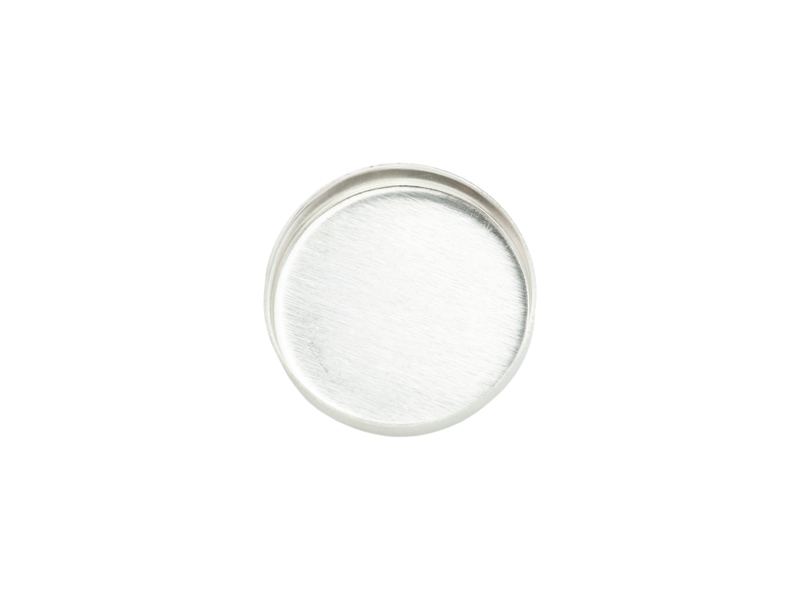 Sterling Silver Bezel Cup Setting 12mm