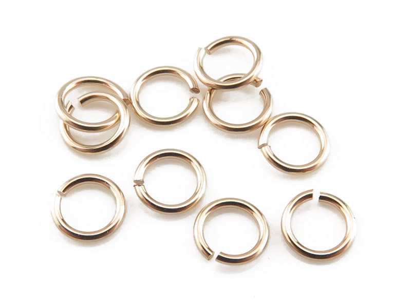 Gold Filled Open Jump Ring 3.5mm ~ 24ga ~ Pack of 10