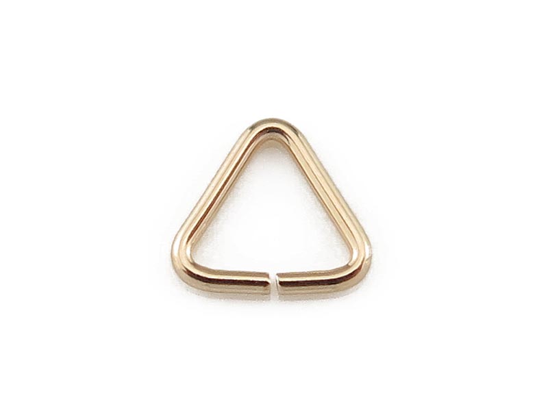 Gold Filled Open Triangle Component 5mm