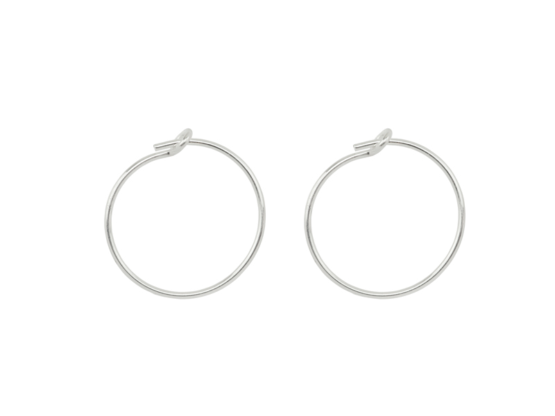 Buy Small Silver Hoops Online In India  Etsy India