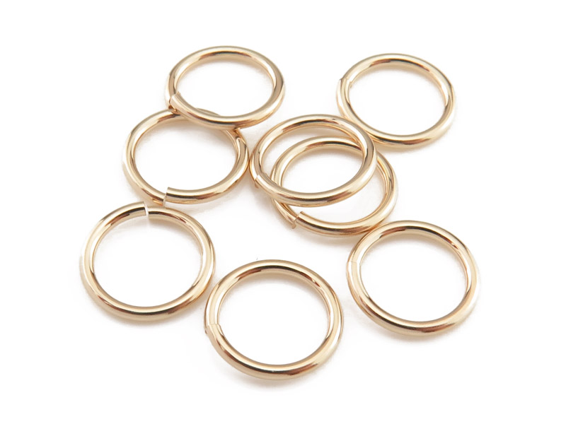 Gold Filled Open Jump Ring 9mm ~ 18ga