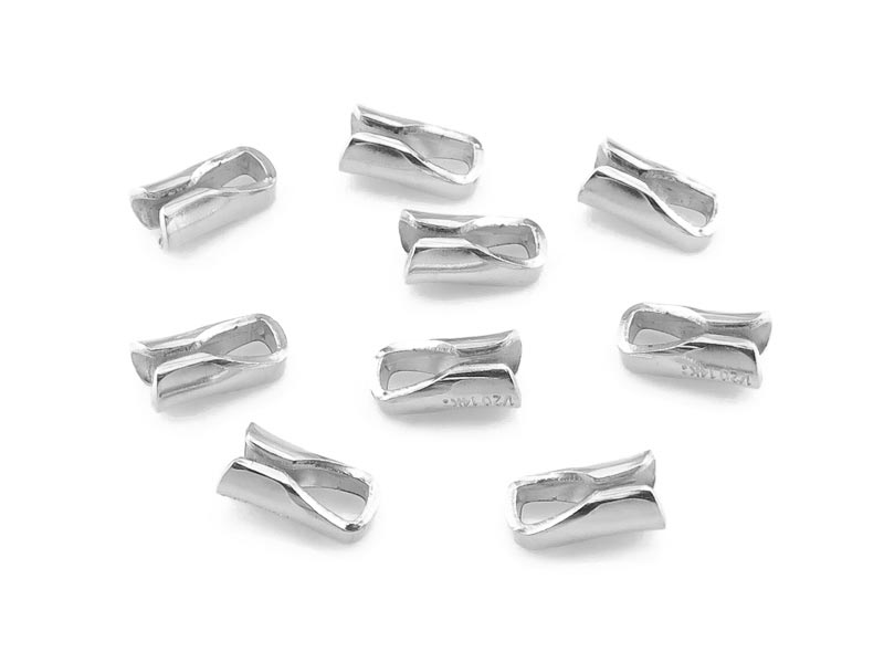 Sterling Silver Round End Cap 1.5mm ID