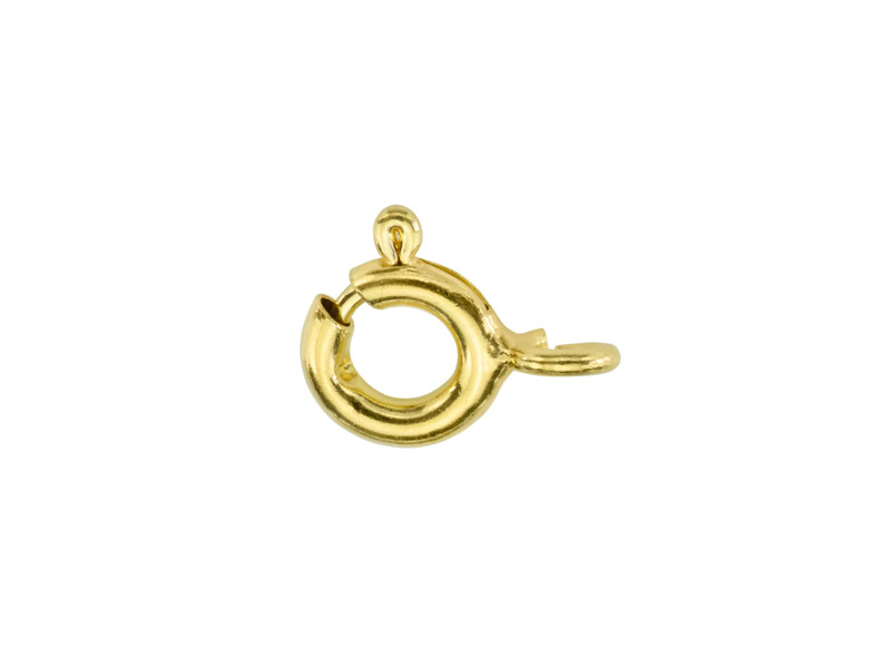 Gold Vermeil Spring Ring Clasp 5mm