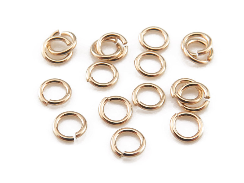 Gold Filled Open Jump Ring 3mm 24ga Pack of 10