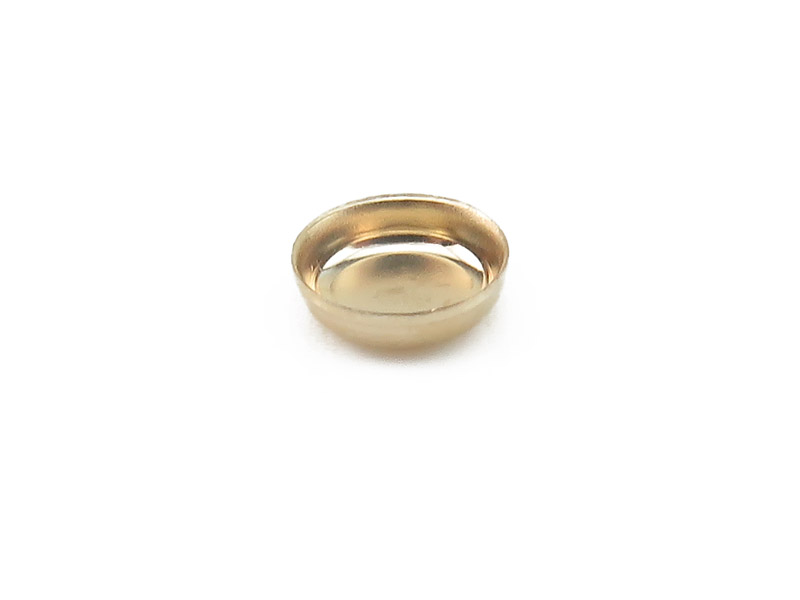 Gold Filled Round Bezel Cup Setting 4mm