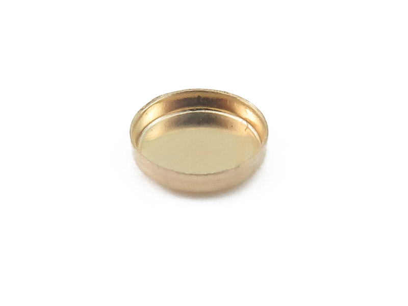 Gold Filled Round Bezel Cup Setting 5mm