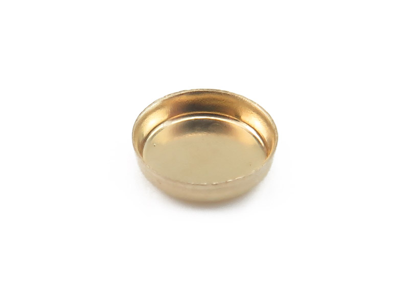 Gold Filled Round Bezel Cup Setting 6mm