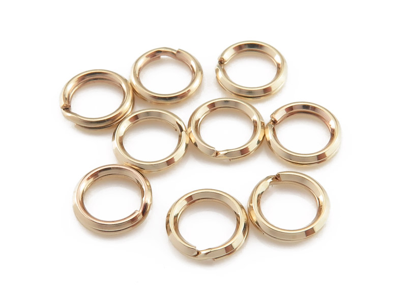 Gold Filled Split Ring 6.2mm