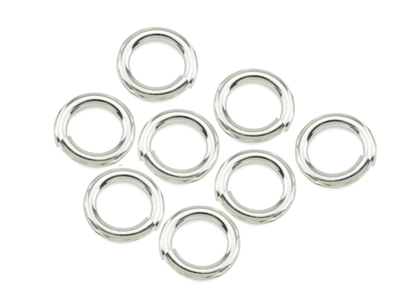 Sterling Silver Open Jump Ring 7mm ~ 16ga