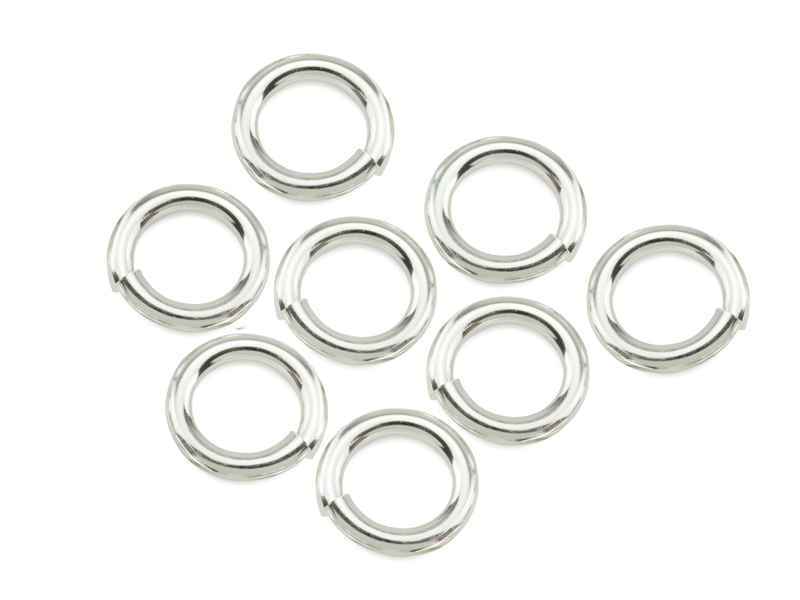 Sterling Silver Open Jump Ring 7mm 16ga