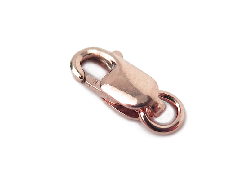 Rose Gold Filled Lobster Claw Clasp 8mm