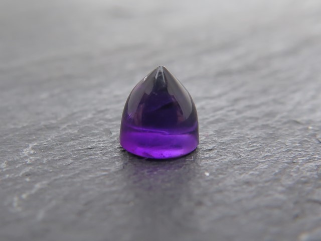 African Amethyst Bullet Cabochon 5mm