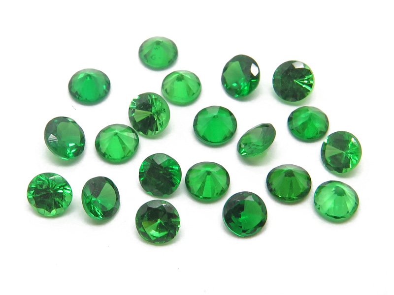 Tsavorite Garnet Faceted Round ~ Various Sizes